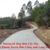 Đường bê tông thôn Cây Sấu, xã Tân Thành, huyện Hữu Lũng, tỉnh Lạng Sơn